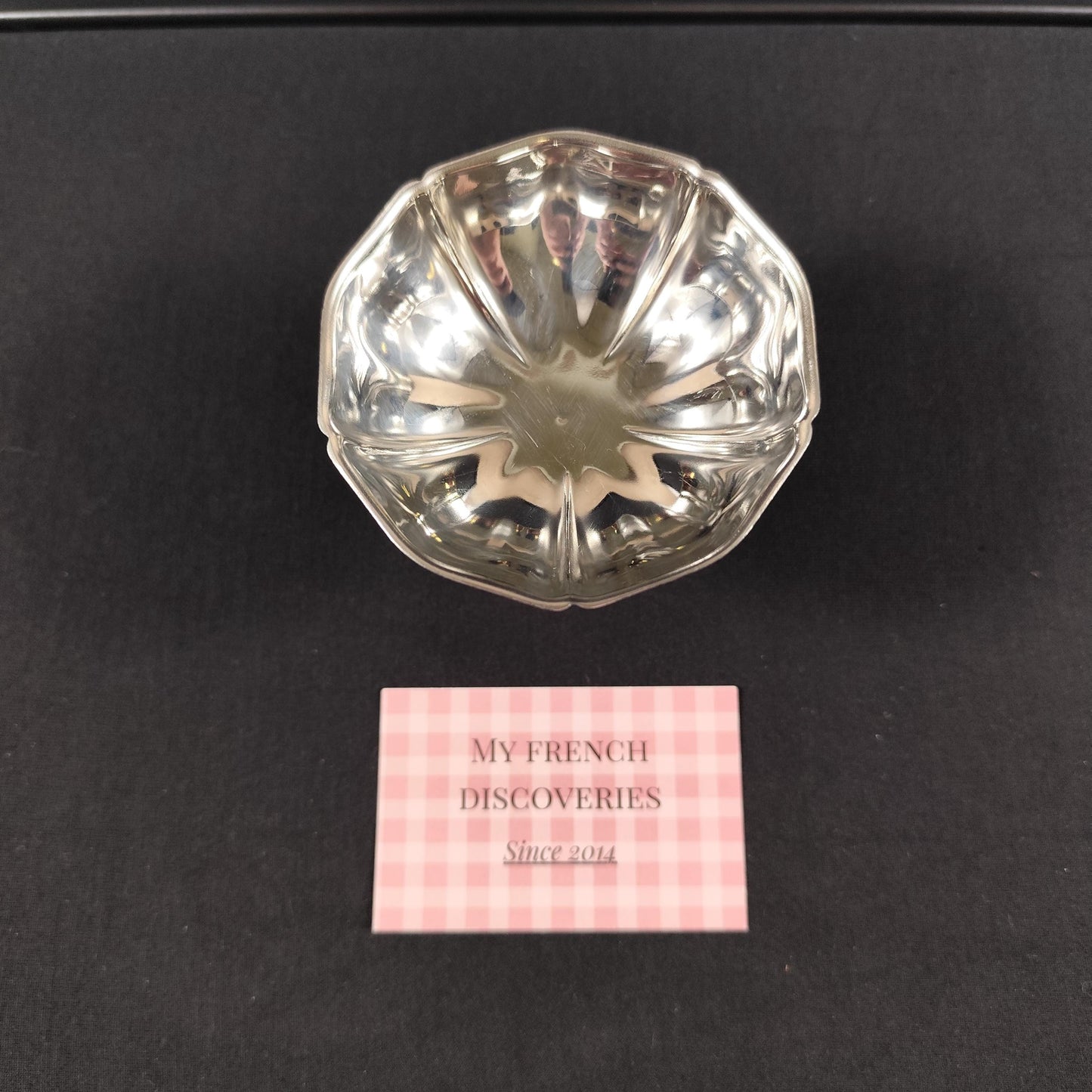 Ensemble de 8 coupes à glace vintage en inox  Coupes dessert sur pied