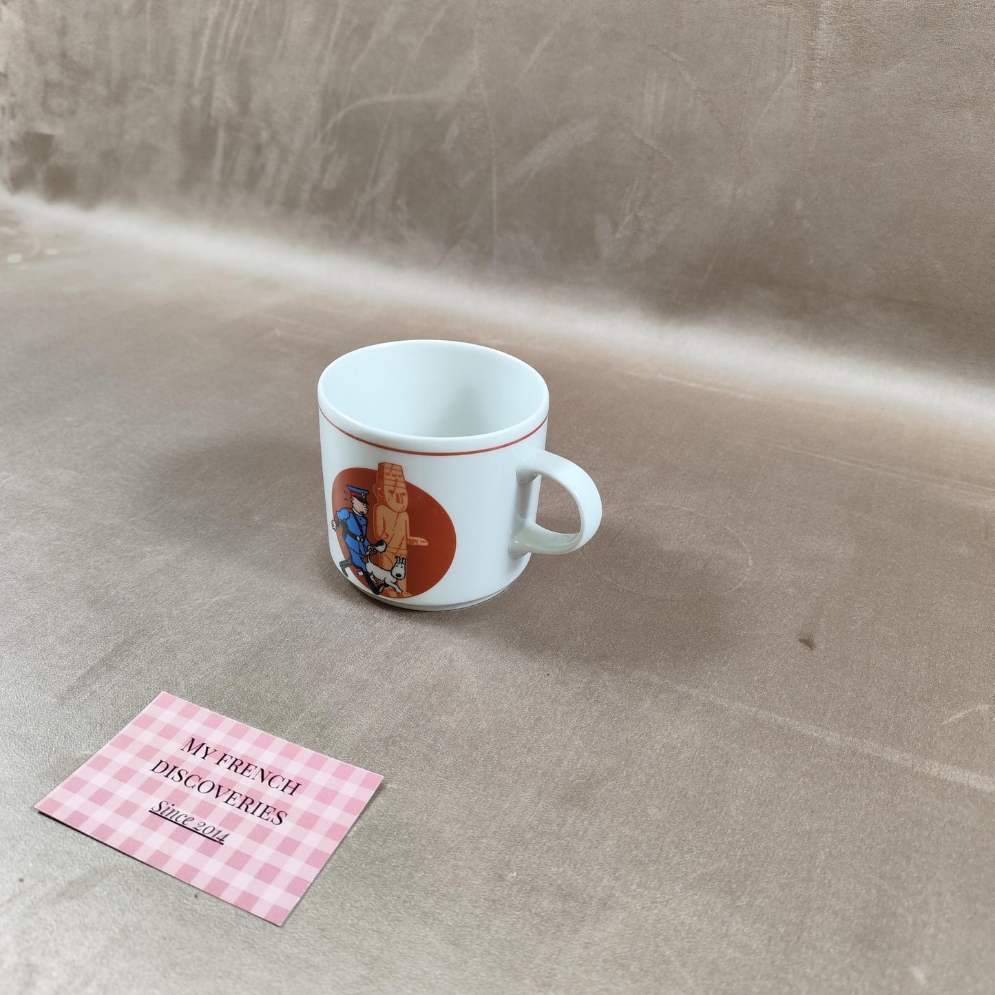 Mug Tintin LOreille Cassée en porcelaine Décor Hergé 1993 Tables & Couleurs