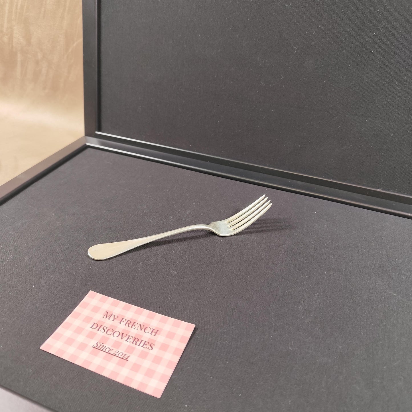 Lot de 6 fourchettes Christofle métal argenté Couverts vintage Table élégante