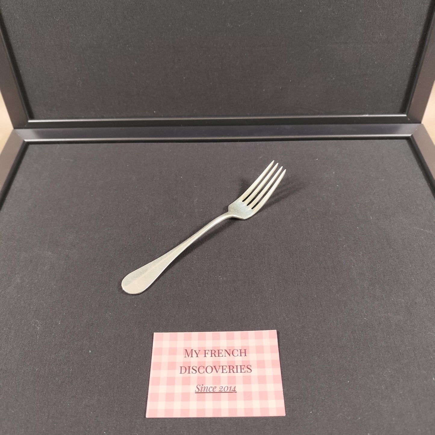 Lot de 6 fourchettes Christofle métal argenté Couverts vintage Table élégante