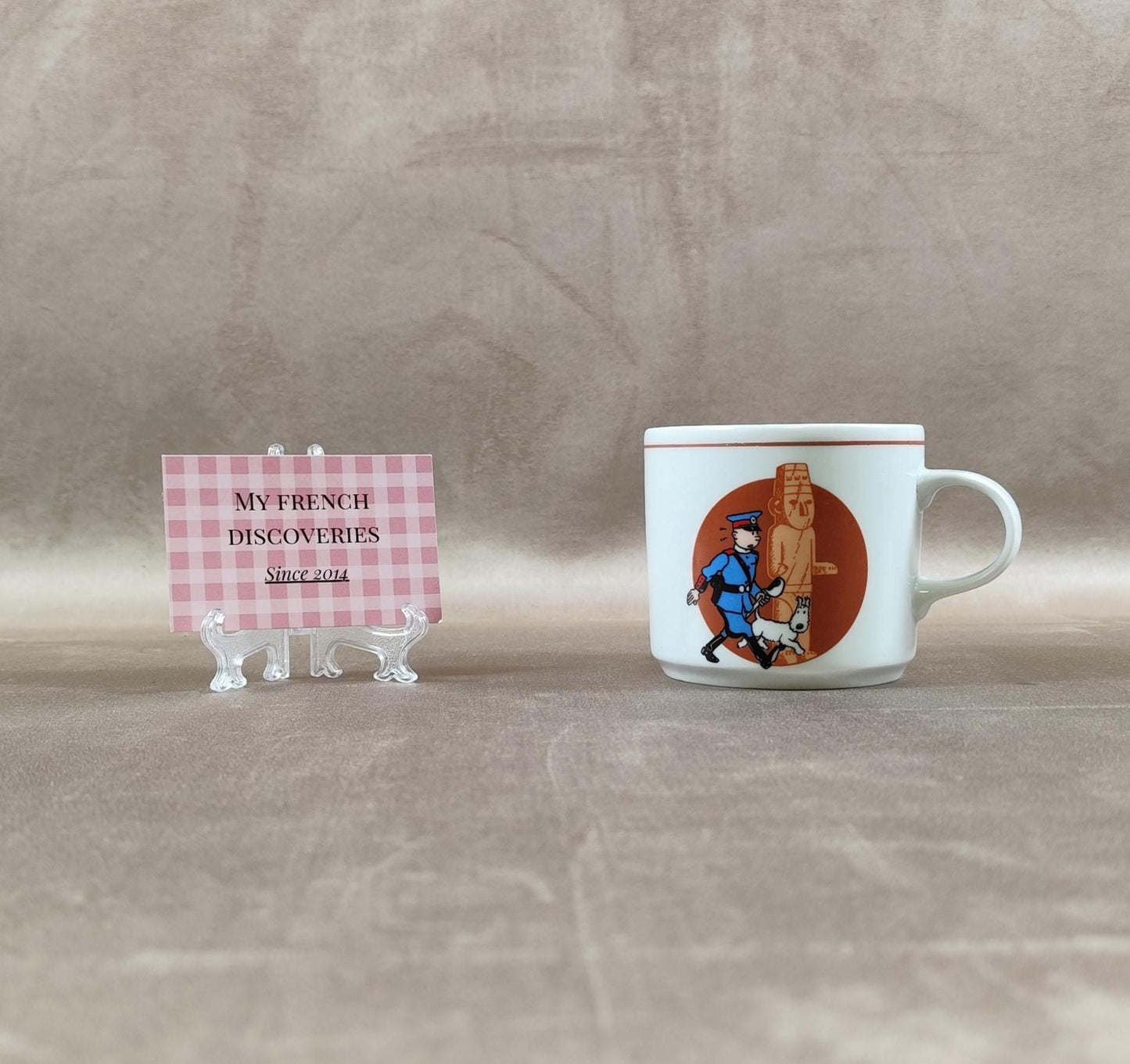Mug Tintin LOreille Cassée en porcelaine Décor Hergé 1993 Tables & Couleurs
