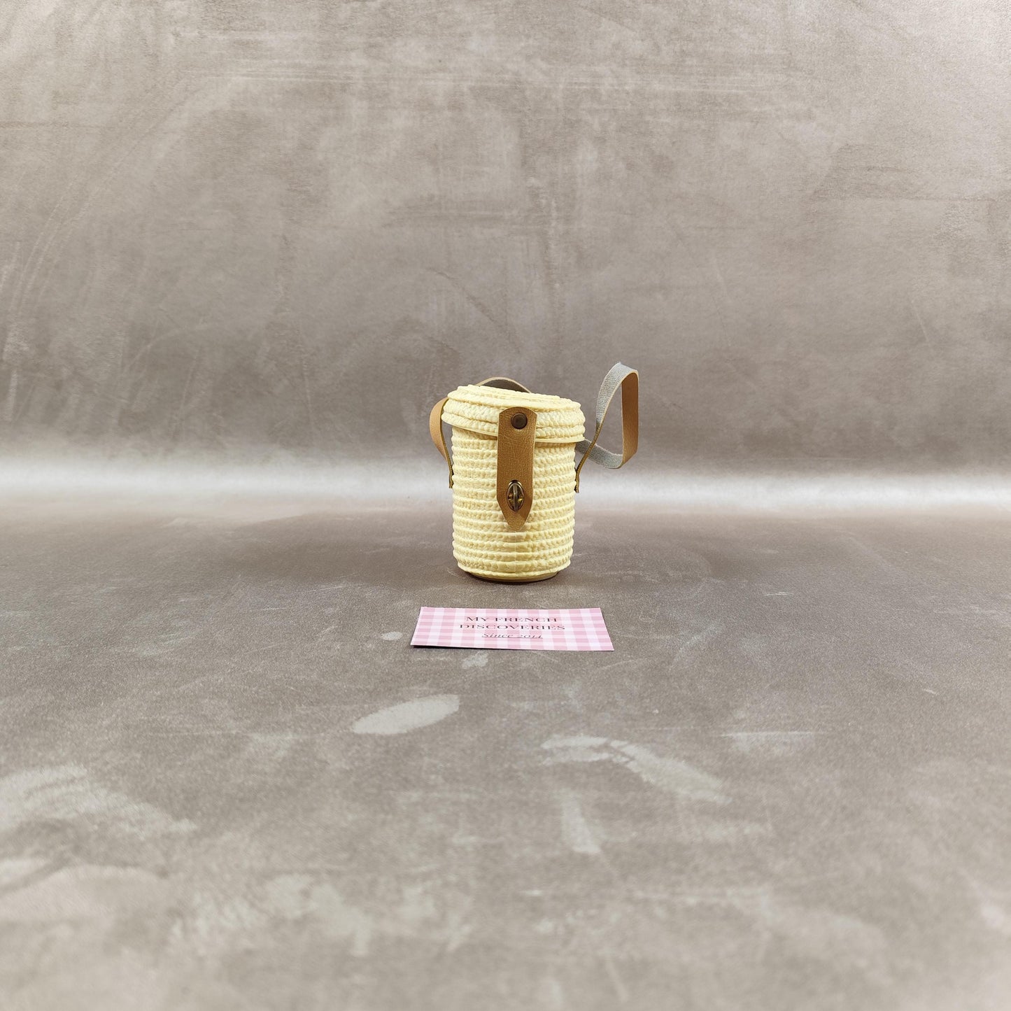 Verre de cure Vichy avec étui Verre de curiste gradué Thermalisme