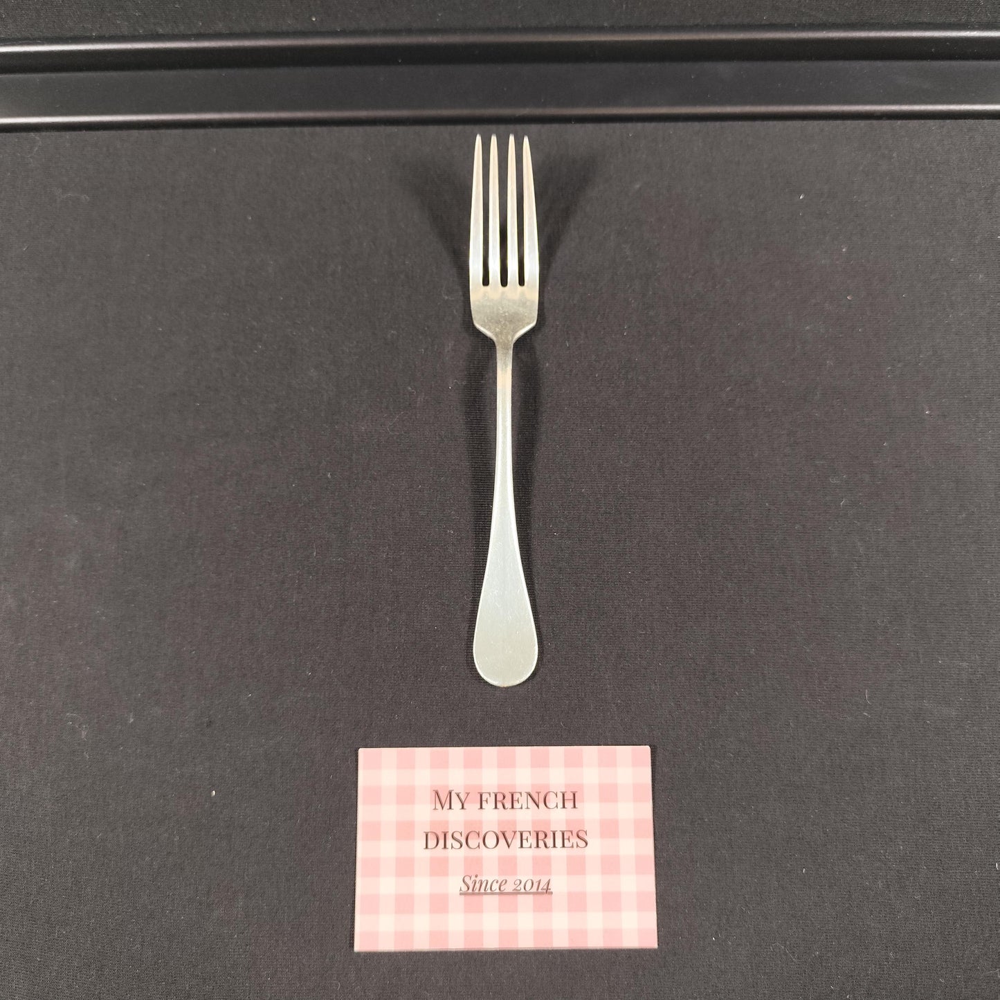 Lot de 6 fourchettes Christofle métal argenté Couverts vintage Table élégante