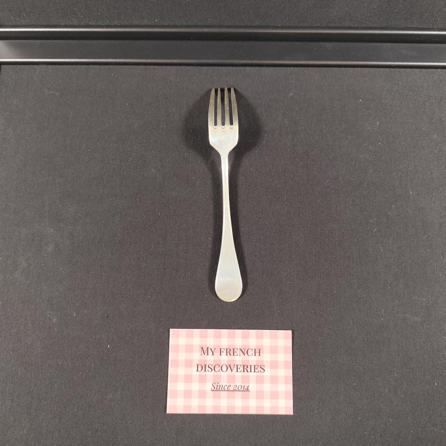 Lot de 6 fourchettes Christofle métal argenté Couverts vintage Table élégante