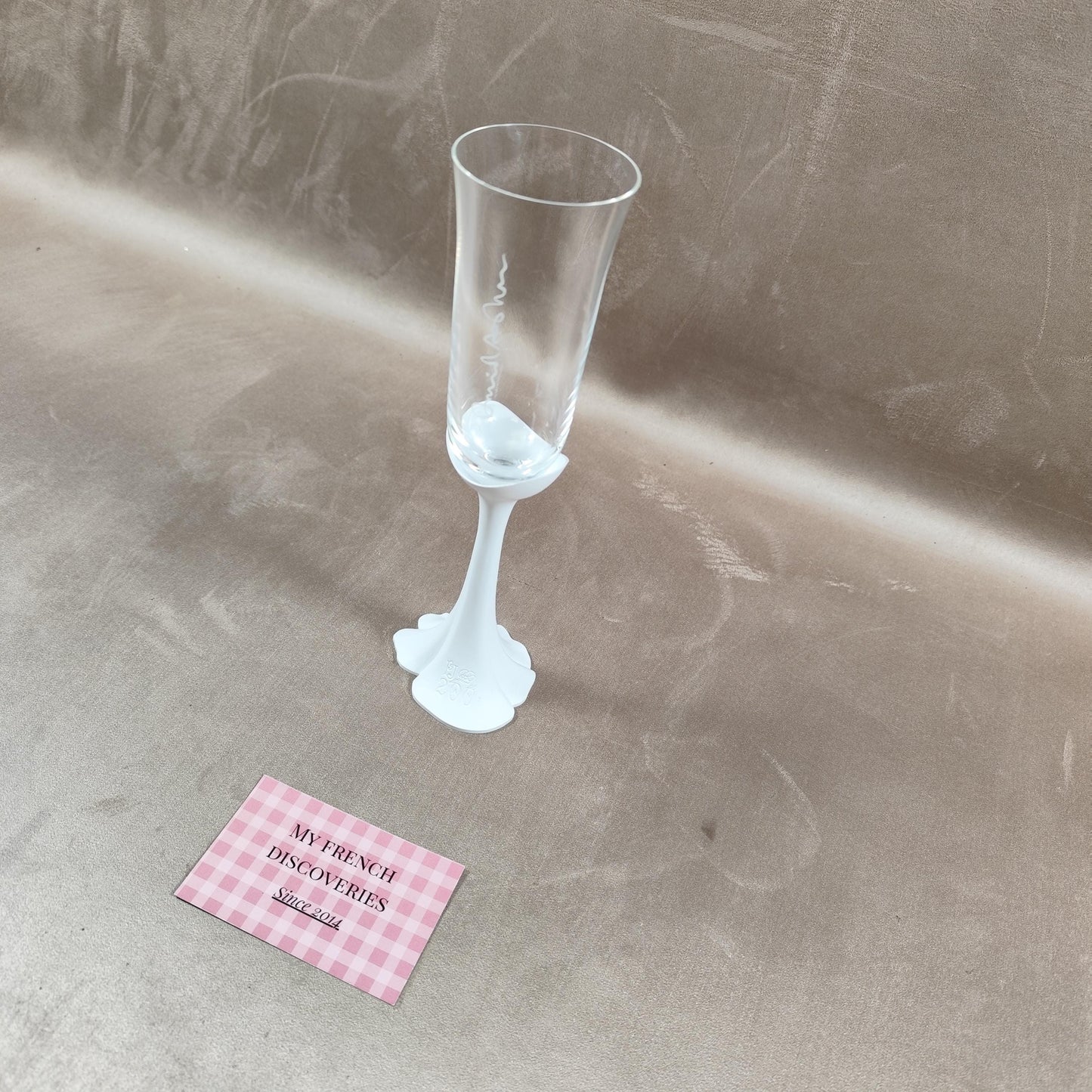 Flûte à champagne Perrier-Jouët 200 ans Verre Belle Époque Édition anniversaire