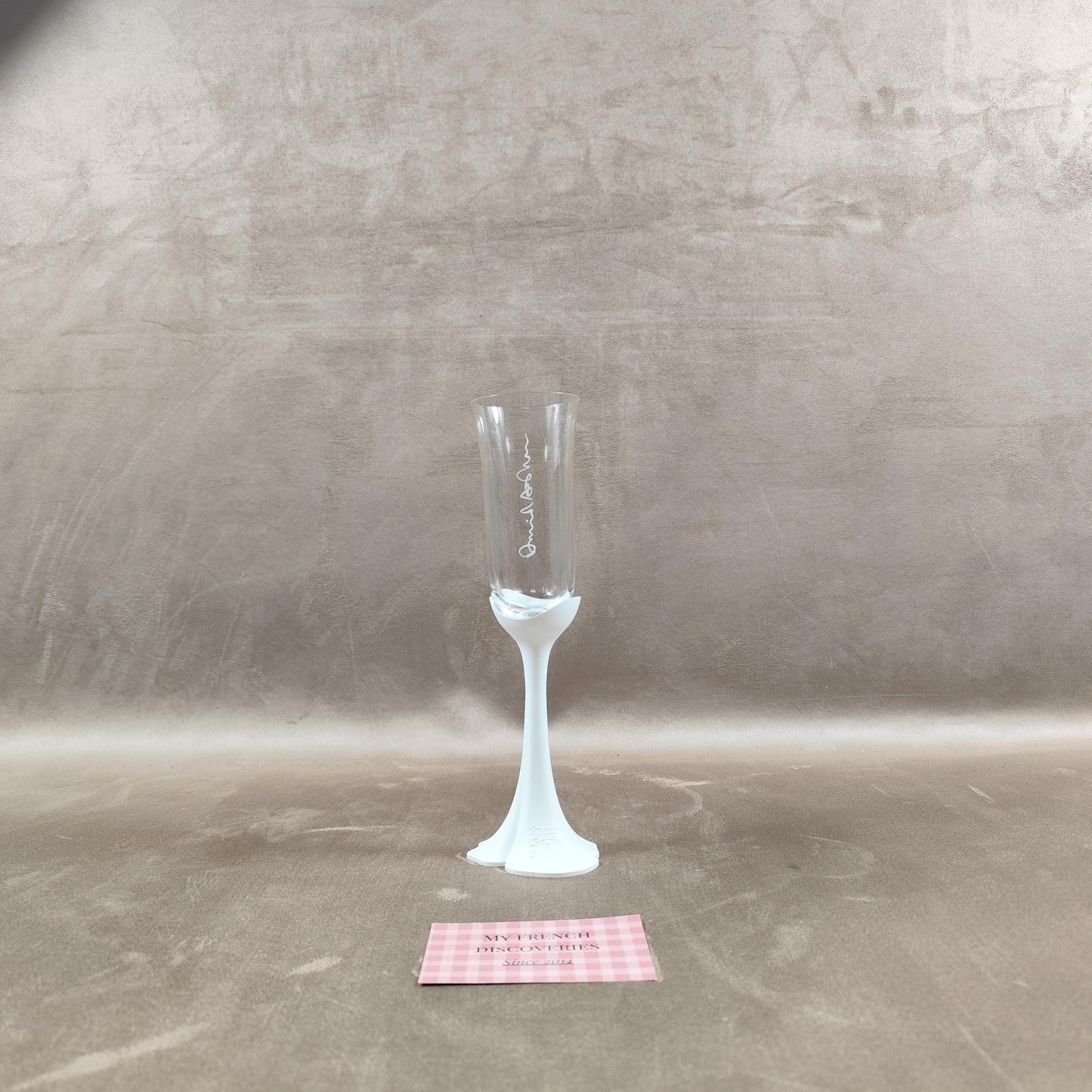 Flûte à champagne Perrier-Jouët 200 ans Verre Belle Époque Édition anniversaire