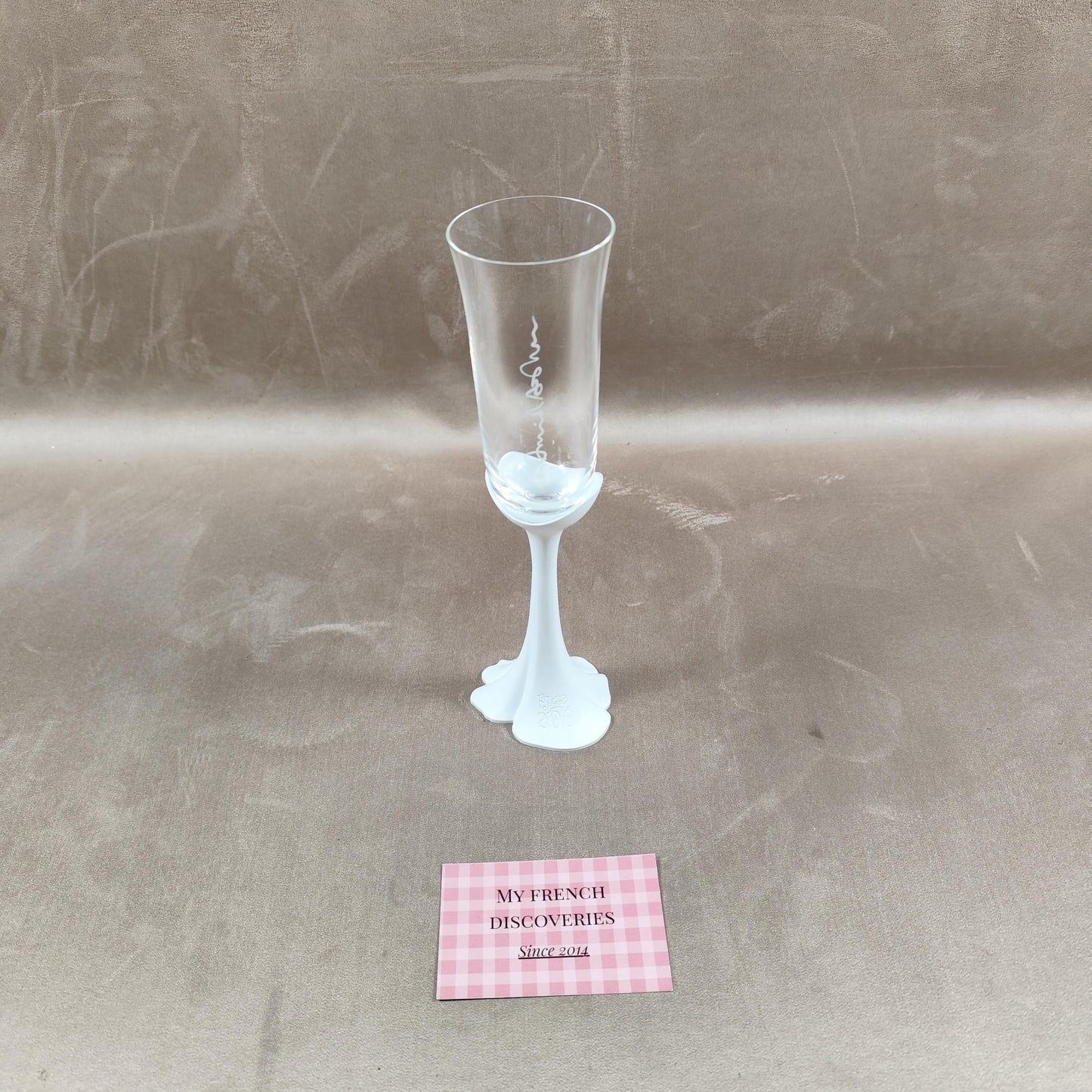 Flûte à champagne Perrier-Jouët 200 ans Verre Belle Époque Édition anniversaire